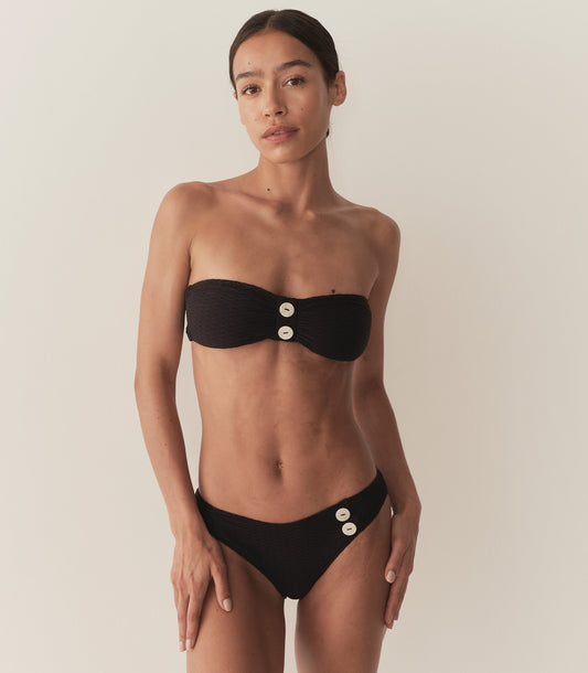 ALARA BIKINI BOTTOM -- BRUGNOLI NERO